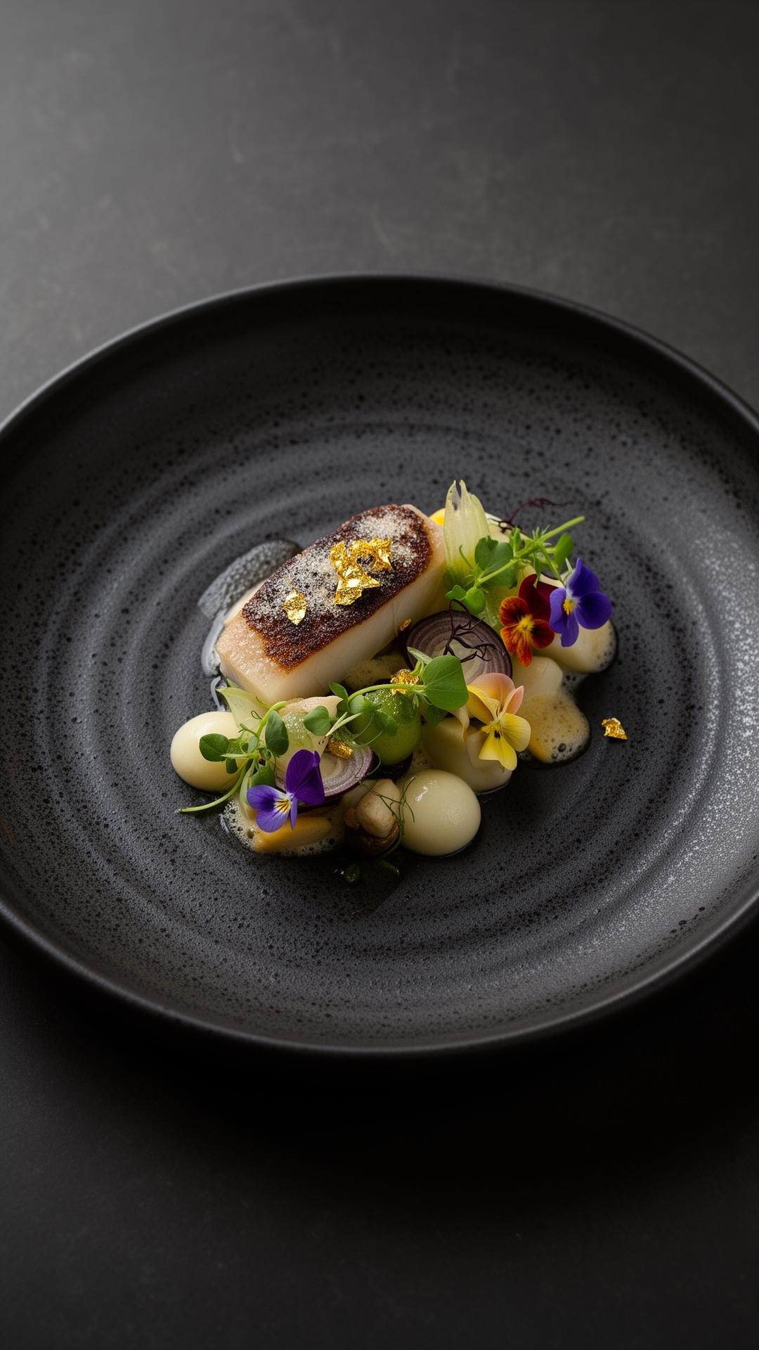 Création gastronomique du chef